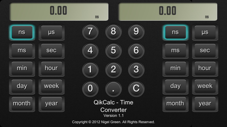 QikCalc-Time-iPhone5